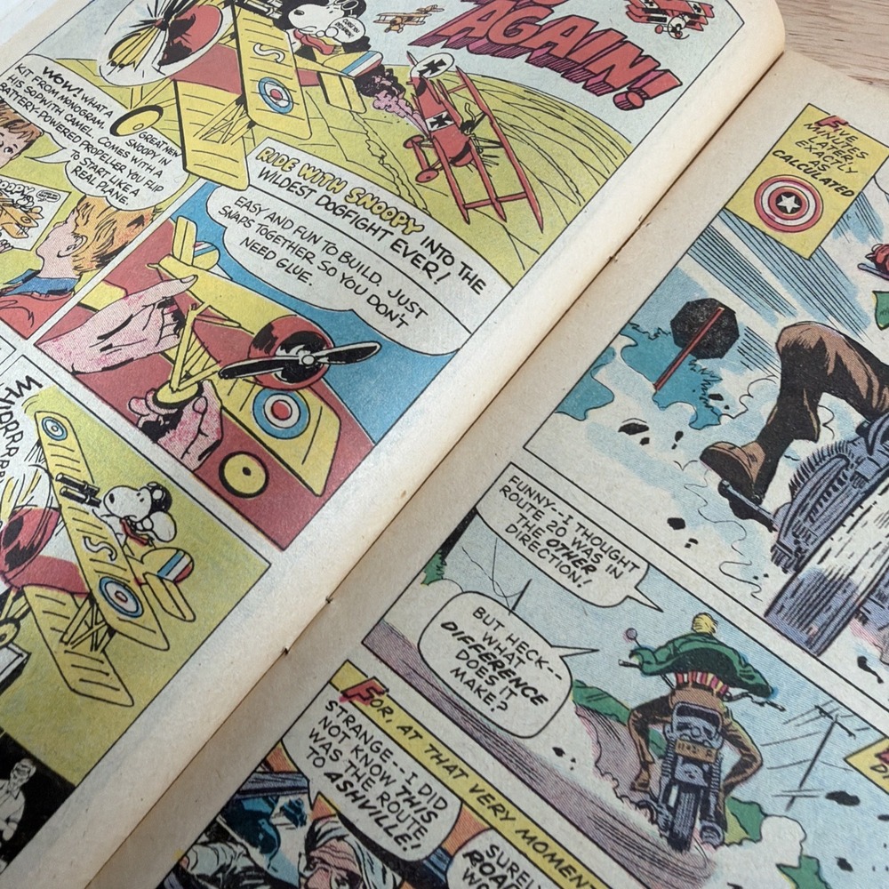 Captain America #129 1970 Marvel Comics The Vengeance Of The Red Skull - Picture 8 of 10